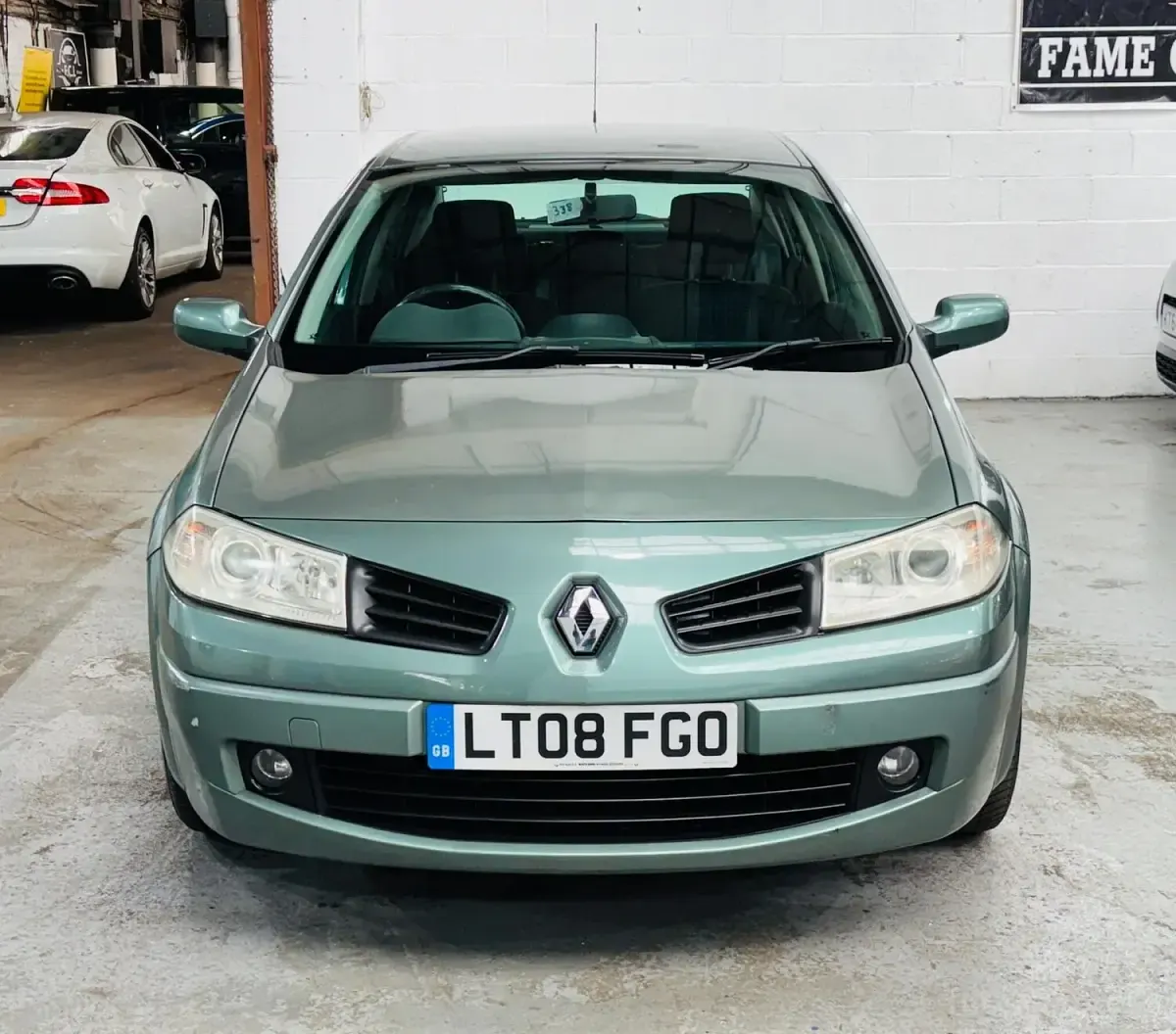 Used Renault Mégane II Dynamique 2008 Green Sedan