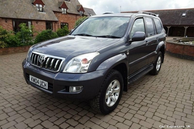 Used Toyota Land Cruiser 164 HP (120 kW) 2004 Silver SUV