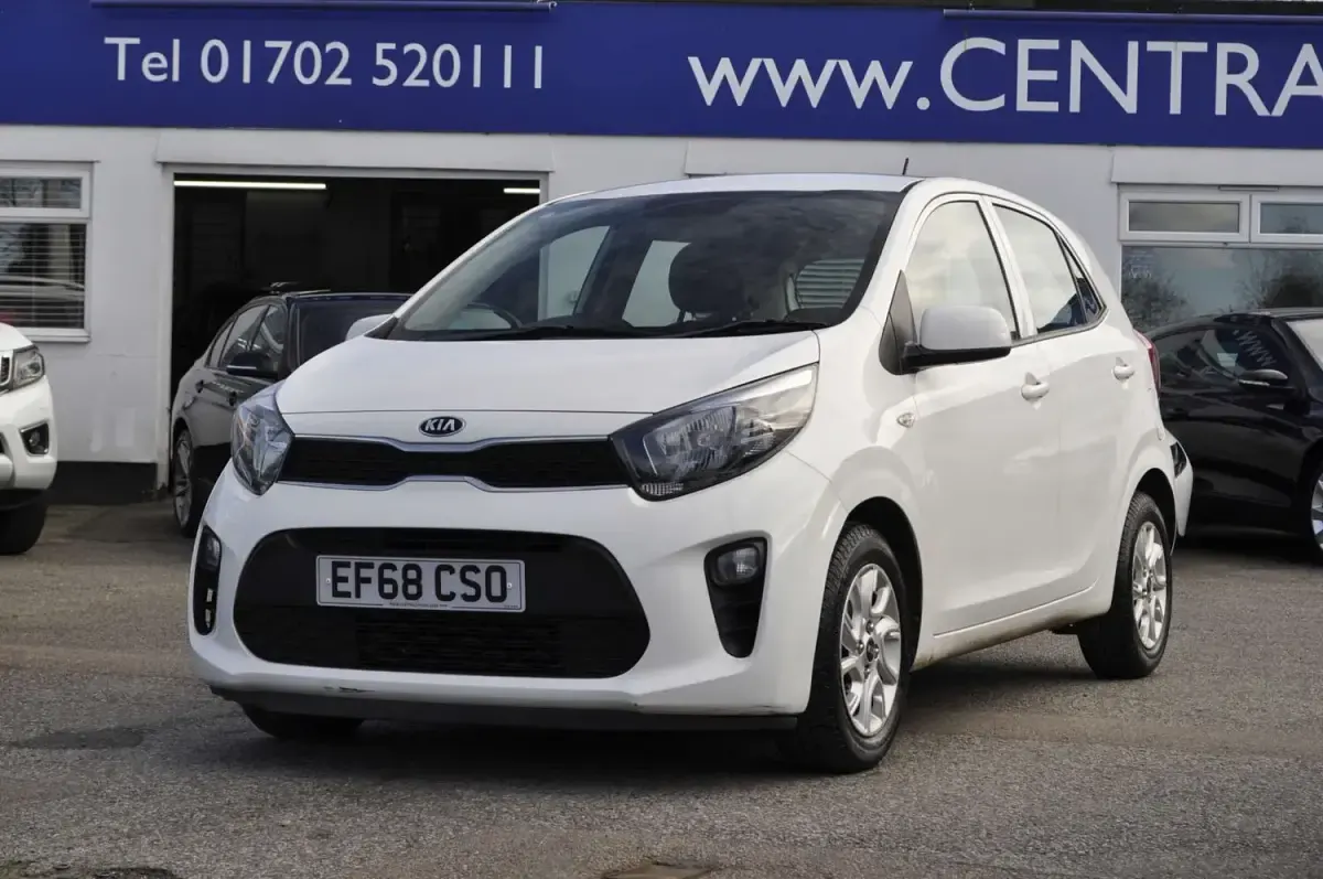Used Kia Picanto 66 HP (48 kW) 2018 White Hatchback