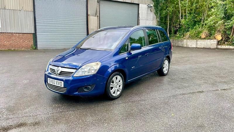 Blue Used 2010 Vauxhall Zafira Elite MPV | £1,790 (Super price) - Image 1/4