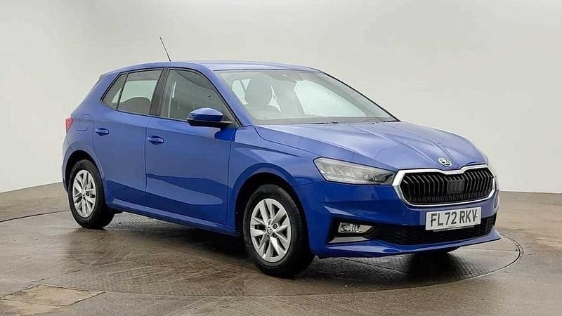 Used Skoda Fabia Comfort 59 HP (43 kW) 2022 Energy blue Hatchback
