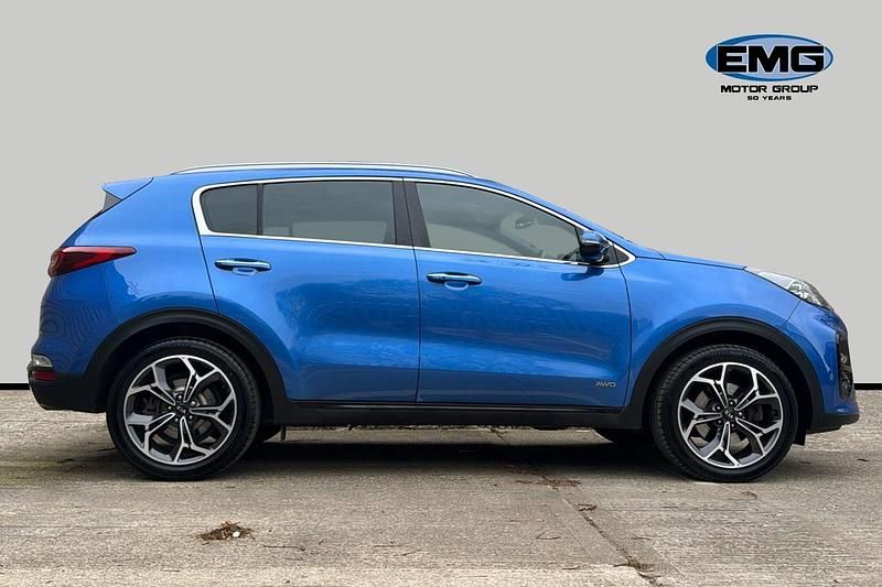 Used Kia Sportage GT-Line 174 HP (127 kW) 2021 Blue SUV