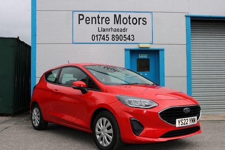 Red Used 2022 Ford Fiesta Trend Hatchback | £10,995 (Good price) - Image 1/4