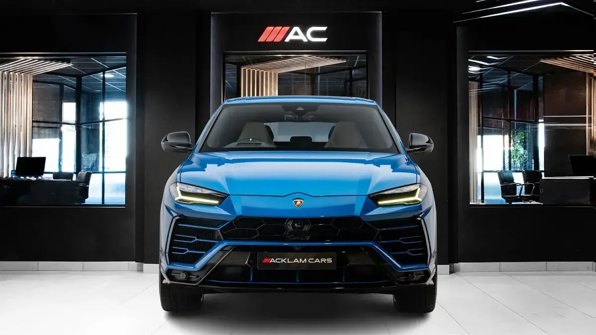 Used Lamborghini Urus 666 HP (489 kW) 2019 Blue SUV