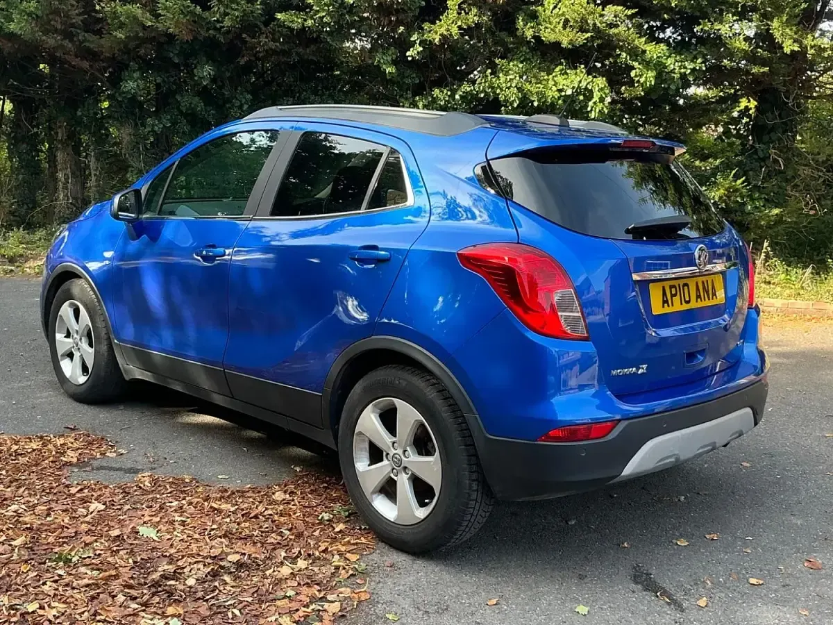 Used Vauxhall Mokka X Elite 136 HP (100 kW) 2016 Blue SUV