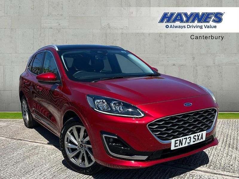 Red Used 2024 Ford Kuga Vignale SUV | £26,995 (Fair price) - Image 1/4