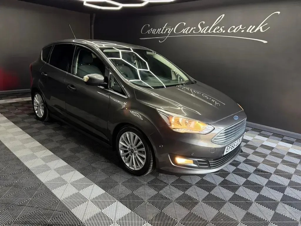 Used Ford C-MAX Titanium 125 HP (91 kW) 2016 Grey MPV