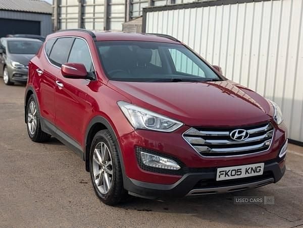 Used Hyundai Santa Fe Premium 194 HP (142 kW) 2013 Red SUV