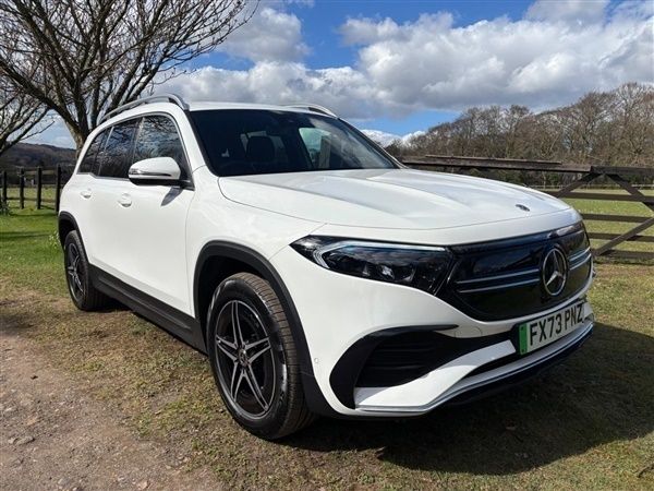 White Used 2023 Mercedes EQB300 AMG line SUV | £28,450 - Image 1/1