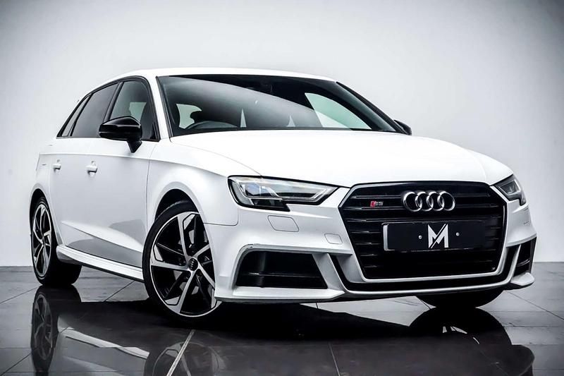 Used Audi A3 Sportback Black Edition 2019 White Hatchback