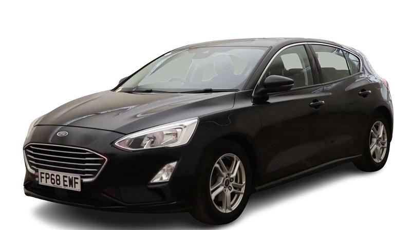 Used Ford Focus Zetec 125 HP (91 kW) 2018 Black Hatchback