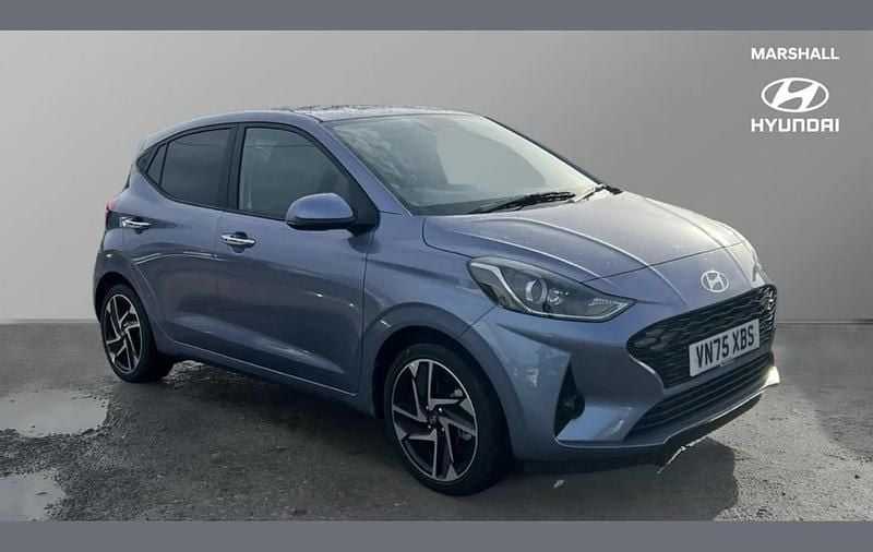 New Hyundai i10 Premium 77 HP (56 kW) 2025 Blue Hatchback