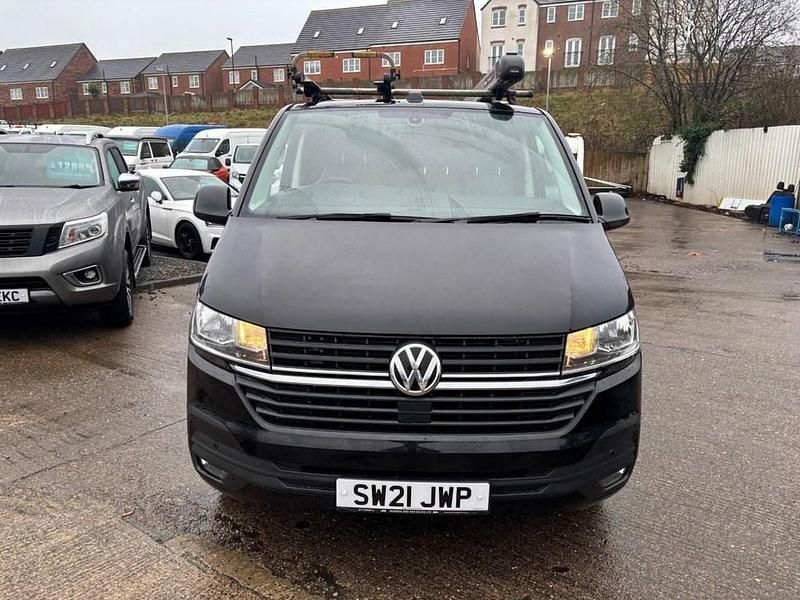 Used VW T6.1 Highline 148 HP (108 kW) 2021 Black Van