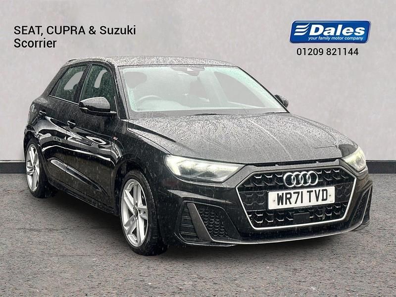Used Audi A1 Sportback S-Line 110 HP (80 kW) 2021 Black Hatchback