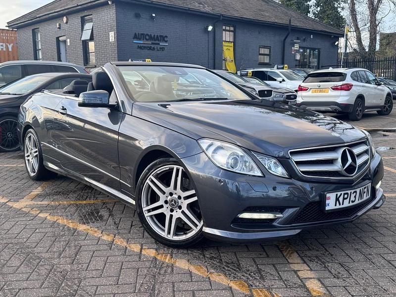 Used Mercedes E250 2013 Grey Cabriolet
