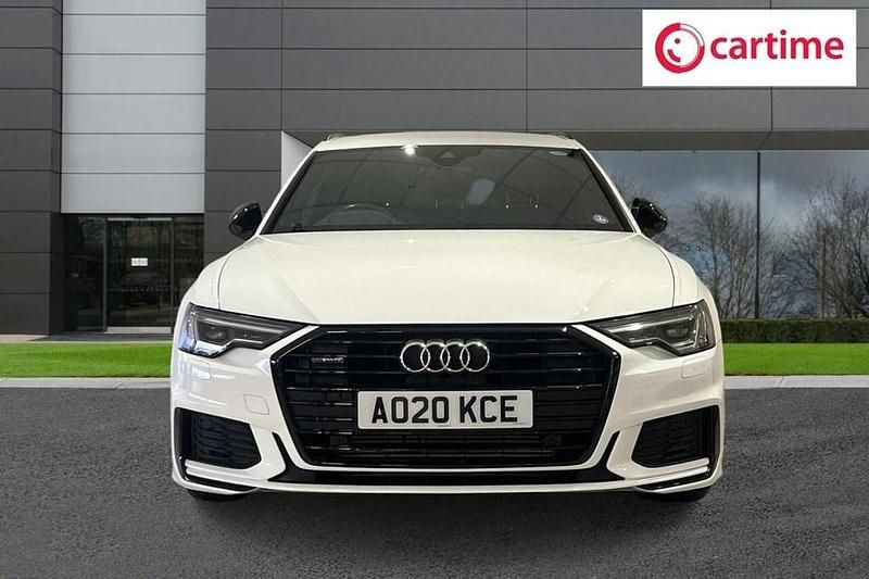 Used Audi A6 Black Edition 245 HP (180 kW) 2020 White Estate