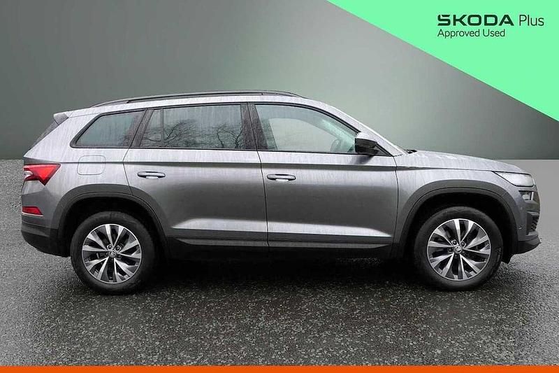 Used Skoda Kodiaq SE Drive 110 HP (80 kW) 2022 Graphite grey metallic SUV
