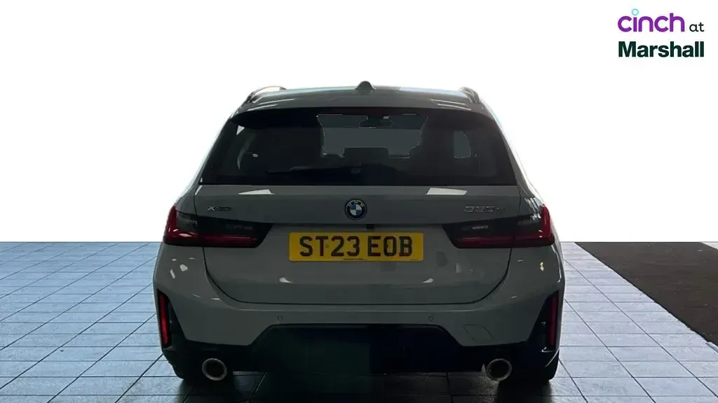 Used BMW 330e M Sport 292 HP (214 kW) 2023 Brooklyn grey metallic Estate