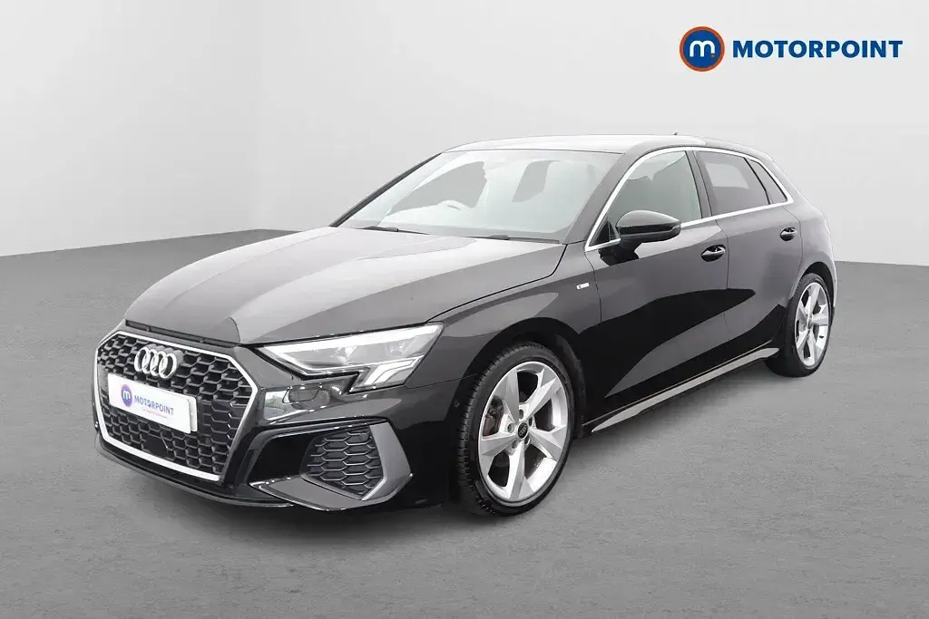 Used Audi A3 S-Line 2023 Black Sedan