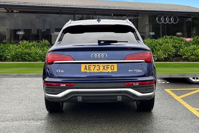 Used Audi Q5 S-Line 299 HP (219 kW) 2023 Blue SUV