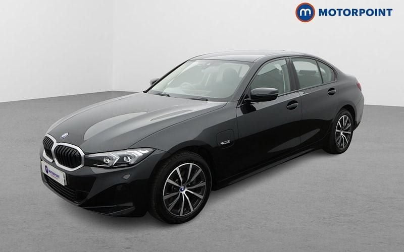 Used BMW 330e Sport Line 292 HP (214 kW) 2023 Black Sedan