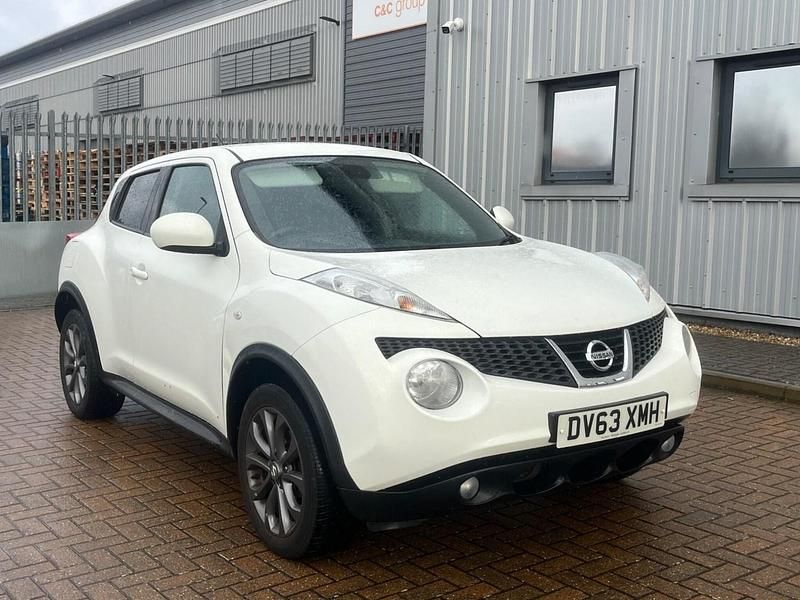 Used Nissan Juke Tekna 117 HP (86 kW) 2013 White SUV