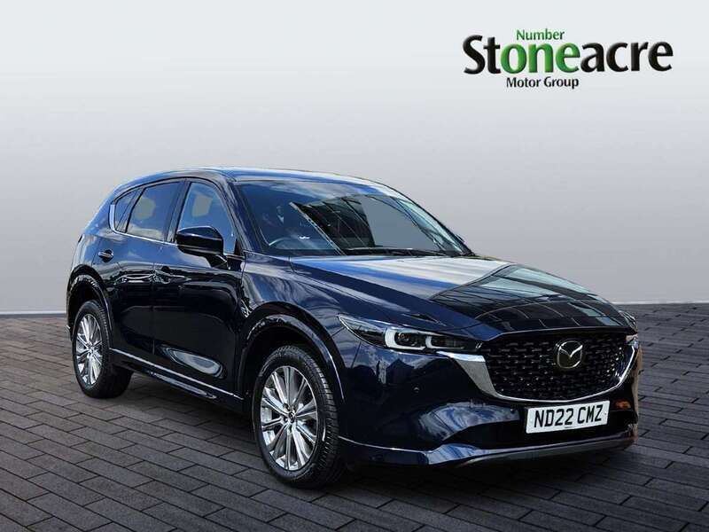 Blue Used 2022 Mazda CX-5 Inclusive SUV | £25,000 (Expensive) - Image 1/4