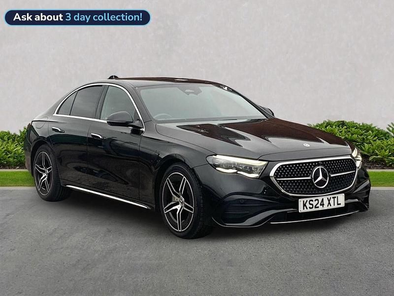 Black Used 2024 Mercedes E200 AMG Line Premium Sedan | £41,747 (A bit pricey) - Image 1/2