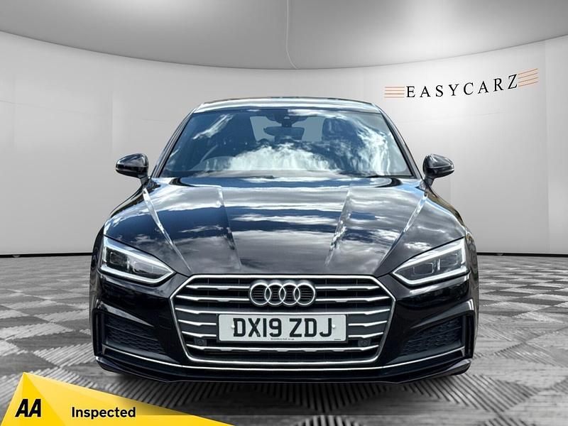 Black Used 2019 Audi A5 Sportback S-Line Hatchback | £15,795 (Good price) - Image 1/3