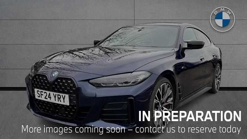 Used BMW M440 M Sport 369 HP (271 kW) 2024 Blue Sedan