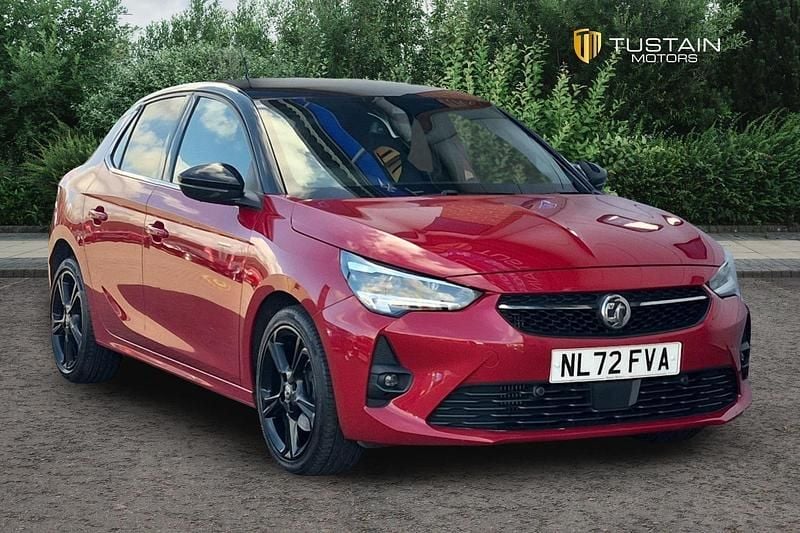Used Vauxhall Corsa Ultimate 100 HP (73 kW) 2022 Red Hatchback