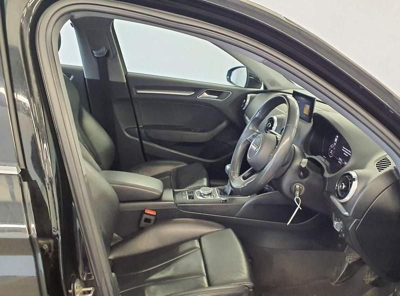 Used Audi A3 Sport 116 HP (85 kW) 2018 Black Sedan