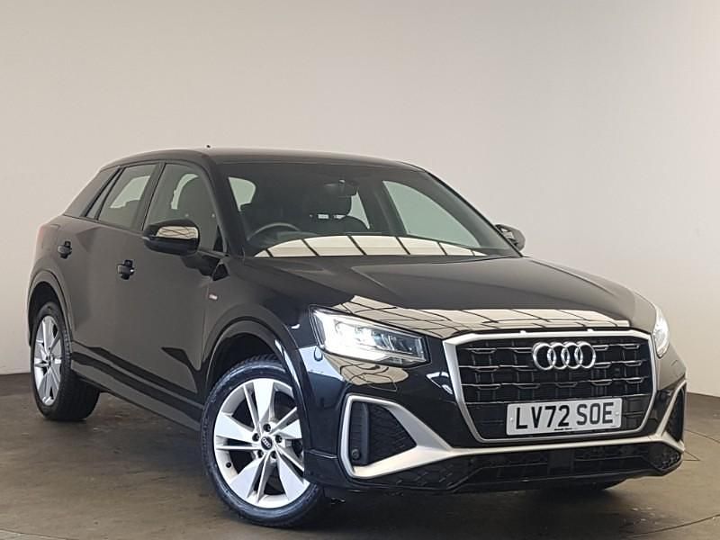 Black Used 2022 Audi Q2 S-Line SUV | £24,498 (A bit pricey) - Image 1/4
