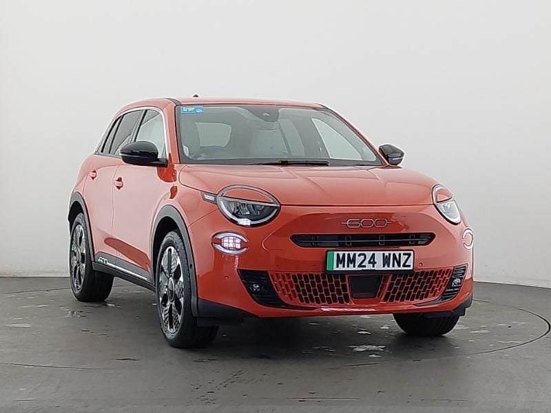 Orange Used 2024 Fiat 600 La Prima Hatchback | £22,998 (Fair price) - Image 1/4