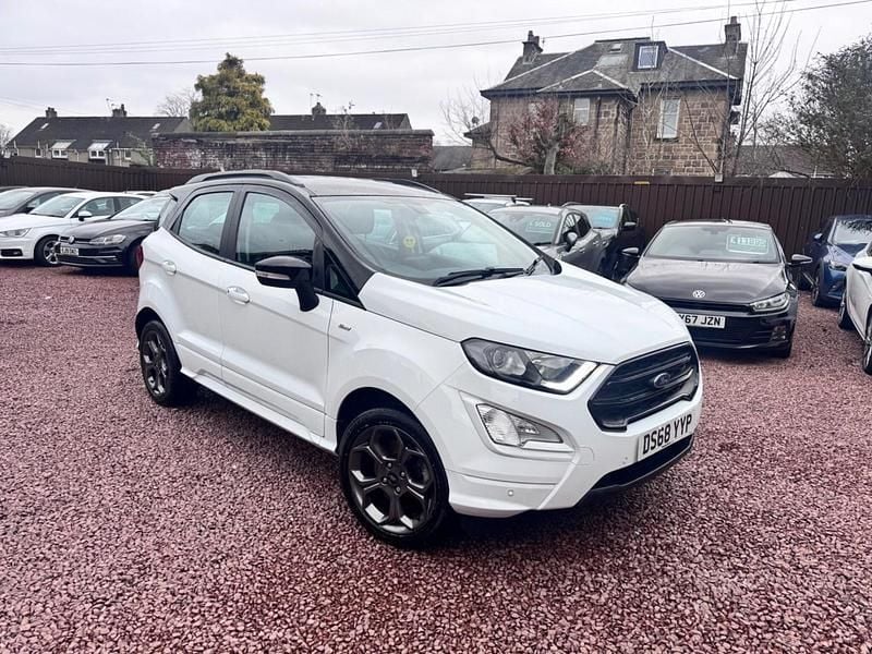 Used Ford Ecosport ST-Line 125 HP (91 kW) 2018 White SUV