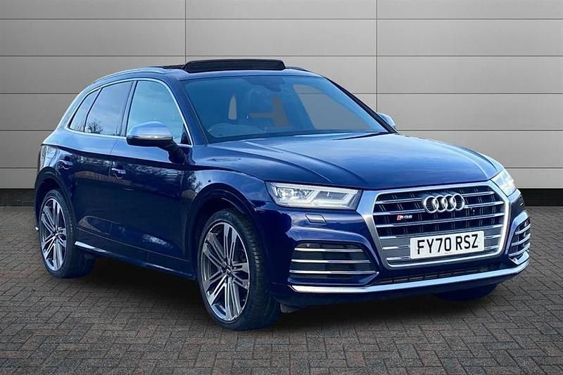 Used Audi SQ5 S-Line 341 HP (250 kW) 2020 Blue SUV
