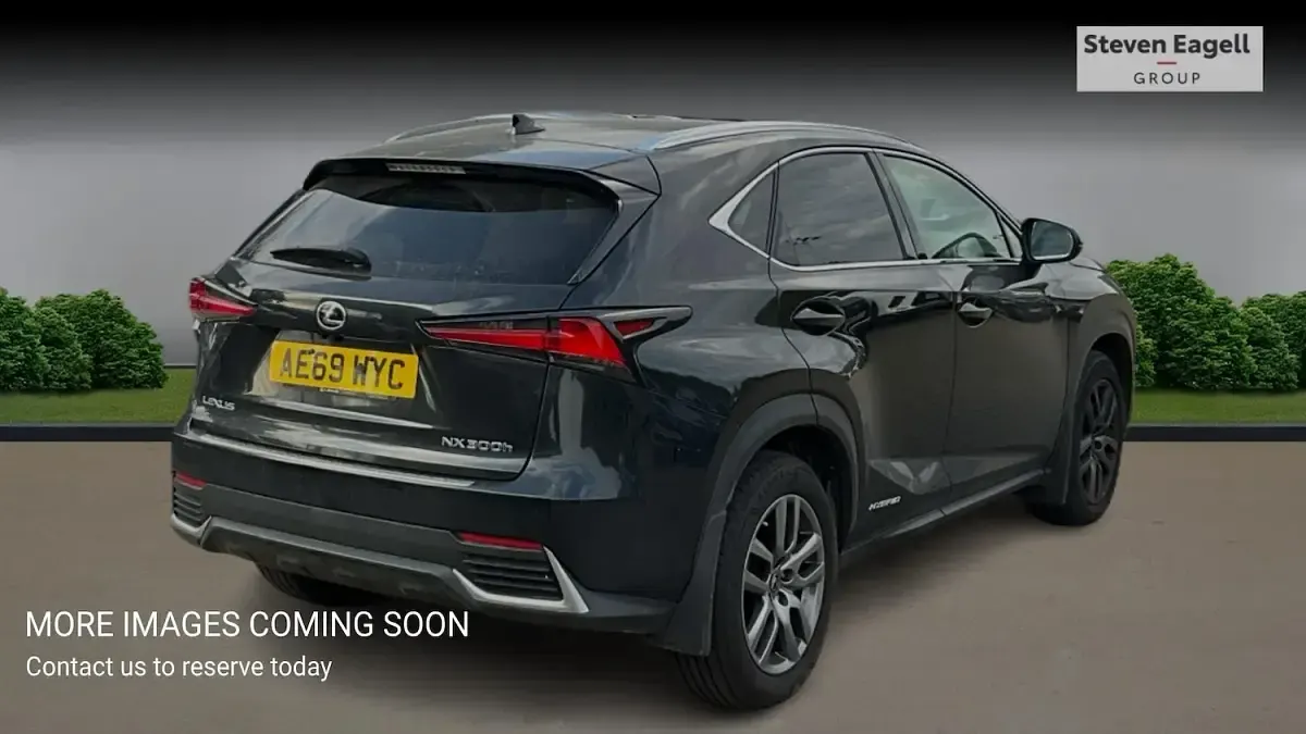 Used Lexus NX300h 197 HP (144 kW) 2019 Black SUV