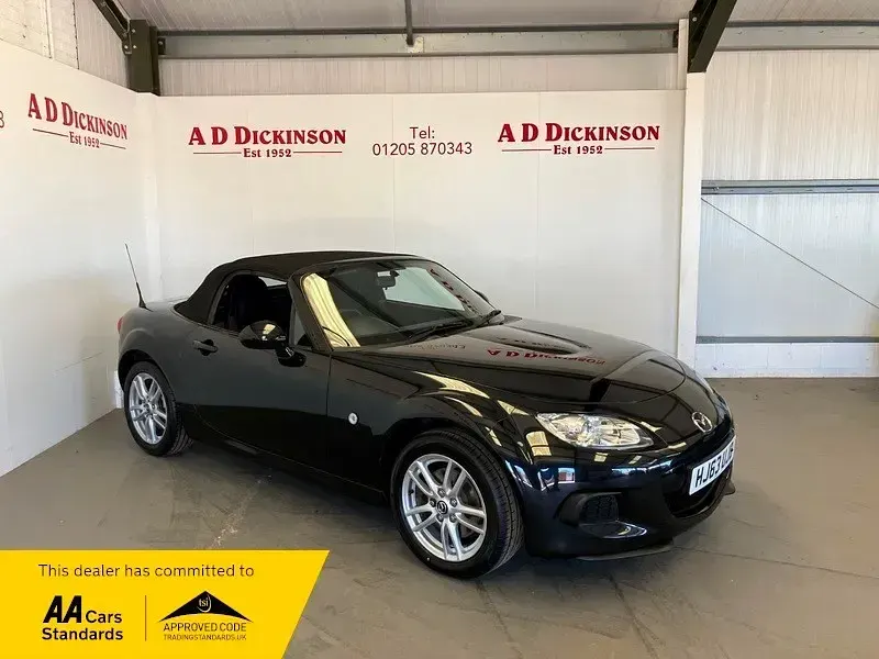 Używany Mazda MX5 125 KM (91 kW) 2014 Czarny Kabriolet