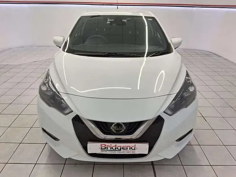 Used Nissan Micra Acenta 2021 White Hatchback