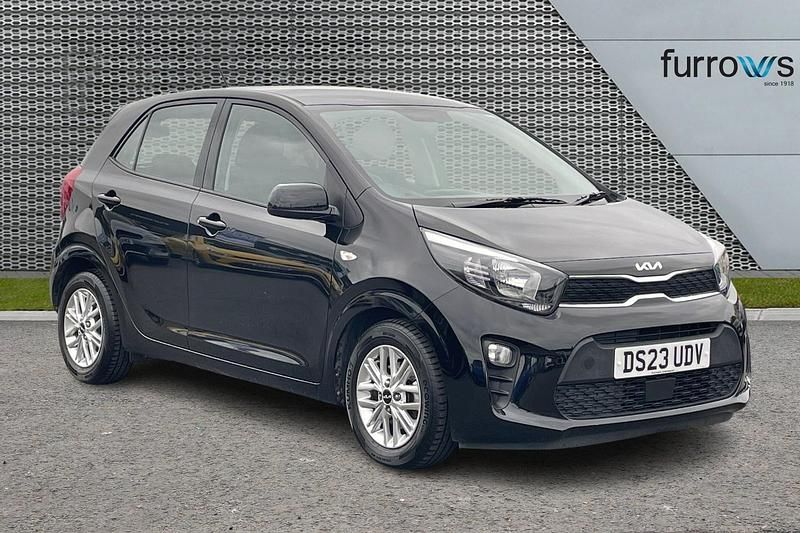 Black Used 2023 Kia Picanto Hatchback | £12,990 (Good price) - Image 1/4