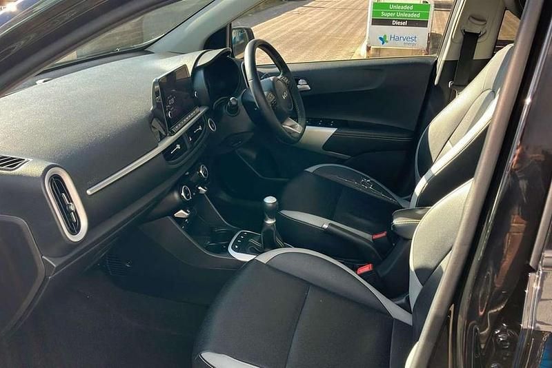 Used Kia Picanto X-Line 66 HP (48 kW) 2023 Black Hatchback