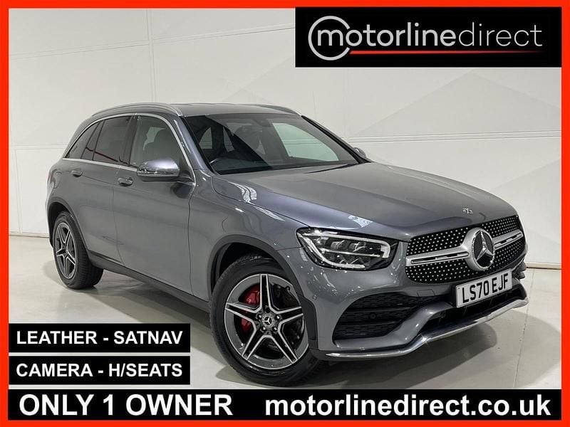 Grey Used 2020 Mercedes GLC220 AMG line Estate | £20,989 (Fair price) - Image 1/4