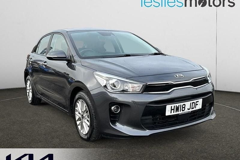 Used Kia Rio 83 HP (61 kW) 2018 Grey Hatchback