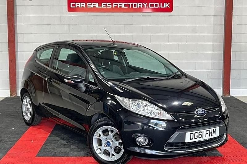 Black Used 2011 Ford Fiesta Zetec Hatchback | £2,495 (Fair price) - Image 1/1