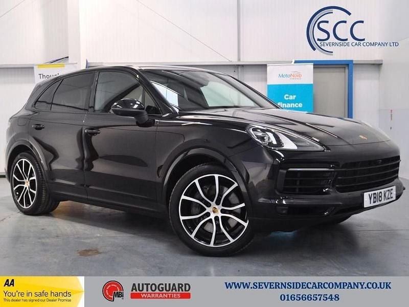 Black Used 2018 Porsche Cayenne SUV | £37,995 (Fair price) - Image 1/3