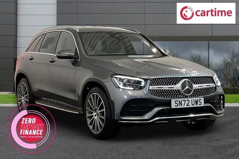Grey Used 2022 Mercedes GLC220 AMG line SUV | £27,990 (Fair price) - Image 1/4