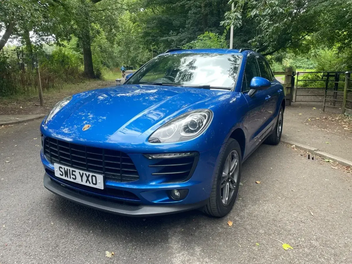Used Porsche Macan S 2015 Blue SUV