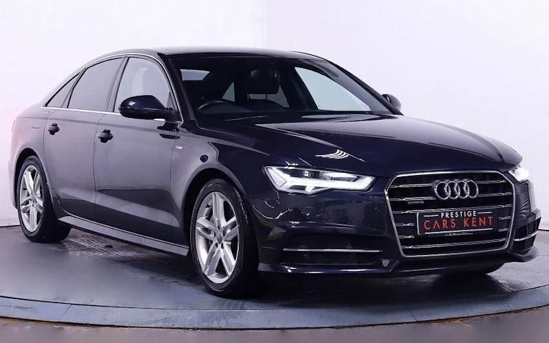 Blue Used 2018 Audi A6 S-Line Sedan | £17,250 - Image 1/4