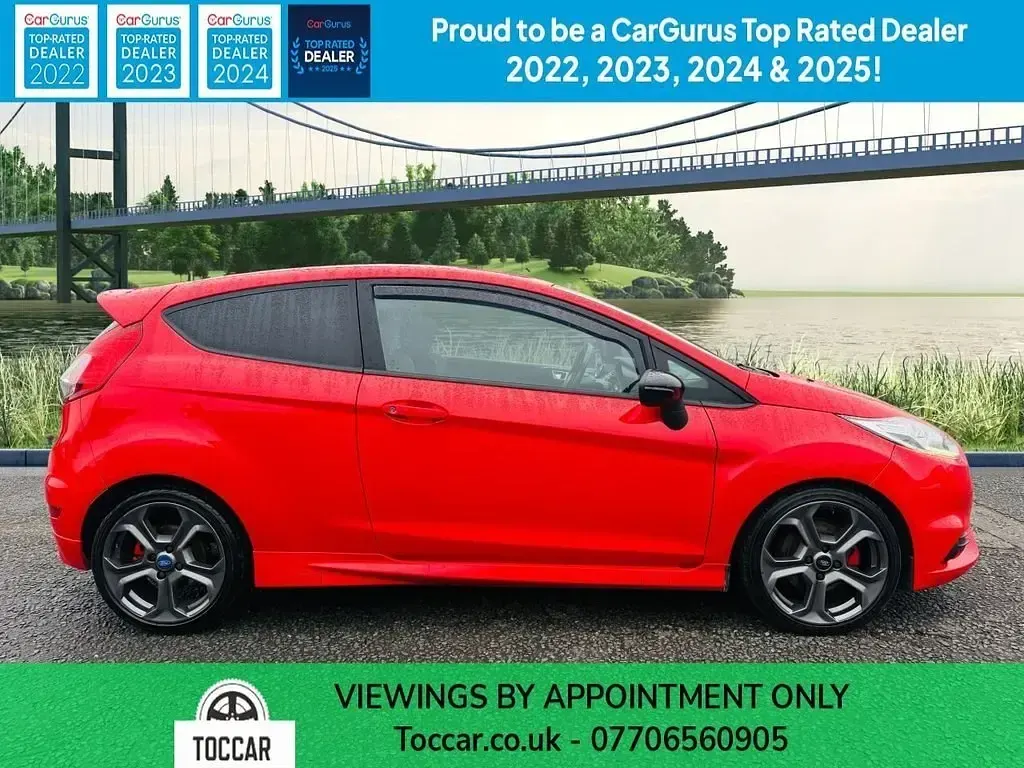 Second-hand Ford Fiesta ST 182 CP (133 kW) 2015 Roșu Hatchback