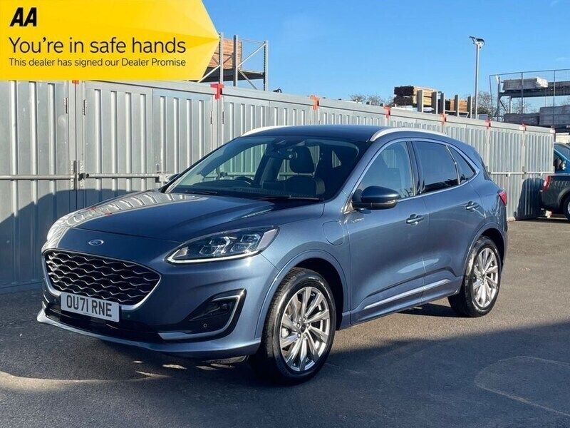 Blue Used 2021 Ford Kuga Vignale SUV | £19,995 (Fair price) - Image 1/3